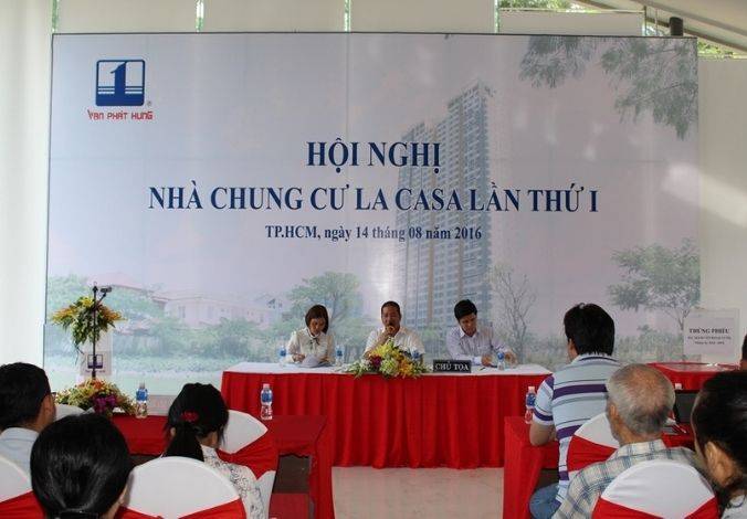 Dịch vụ tư vấn về cuộc họp hội nghị nhà chung cư thường niên