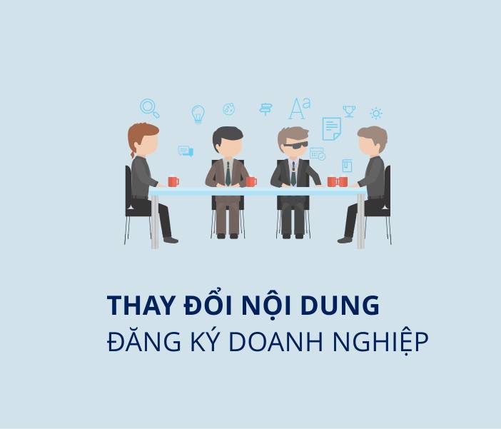 Dịch vụ thay đổi nội dung đăng ký kinh doanh