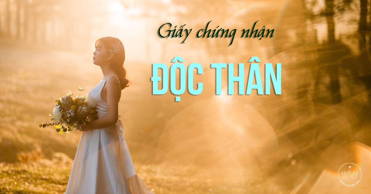 Thủ tục xin giấy xác nhận tình trạng độc thân